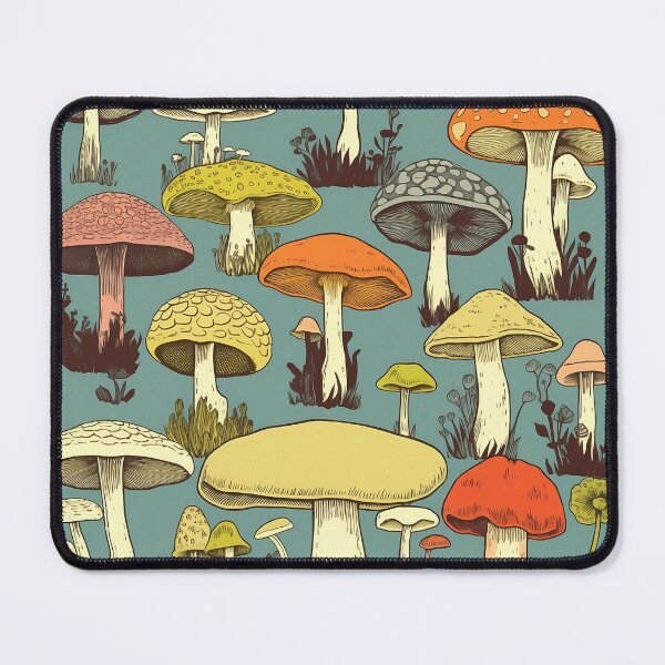 Item preview, Retro Mushroom Tile 3 designed and sold by keenaesthetic.