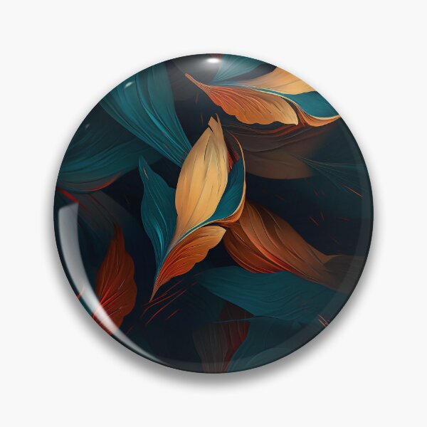 Item preview, Dark water blue and grean abstract organic pattern designed and sold by DyliDaily.