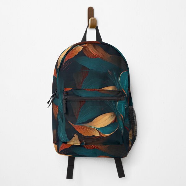 Item preview, Dark water blue and grean abstract organic pattern designed and sold by DyliDaily.