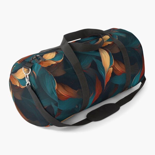 Item preview, Dark water blue and grean abstract organic pattern designed and sold by DyliDaily.