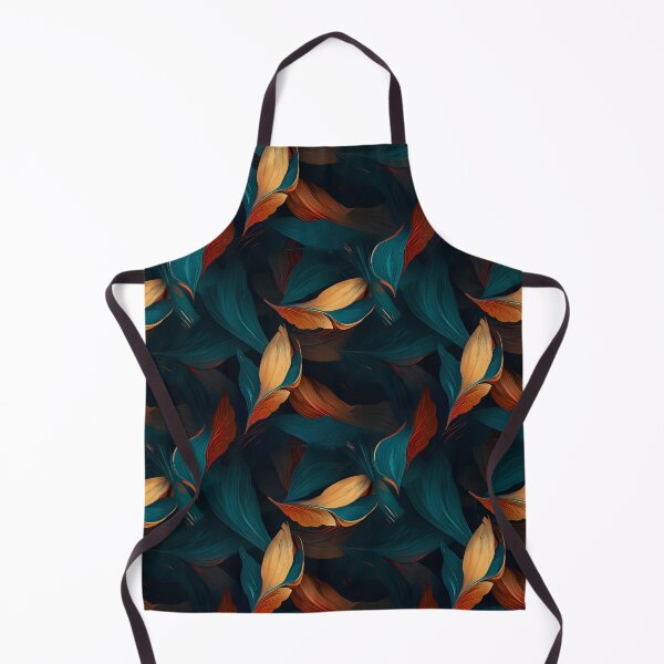 Item preview, Dark water blue and grean abstract organic pattern designed and sold by DyliDaily.