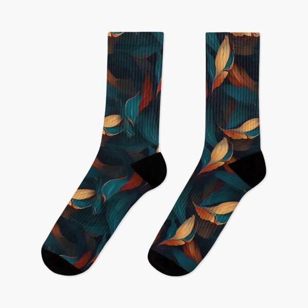 Item preview, Dark water blue and grean abstract organic pattern designed and sold by DyliDaily.