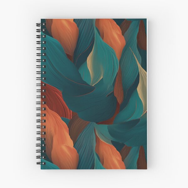 Item preview, Ground blue and grean abstract organic pattern designed and sold by DyliDaily.