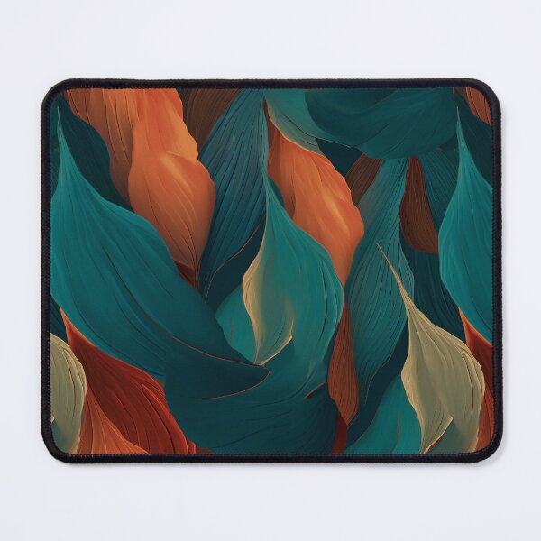Item preview, Ground blue and grean abstract organic pattern designed and sold by DyliDaily.