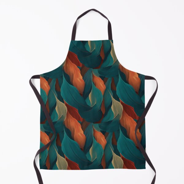 Item preview, Ground blue and grean abstract organic pattern designed and sold by DyliDaily.