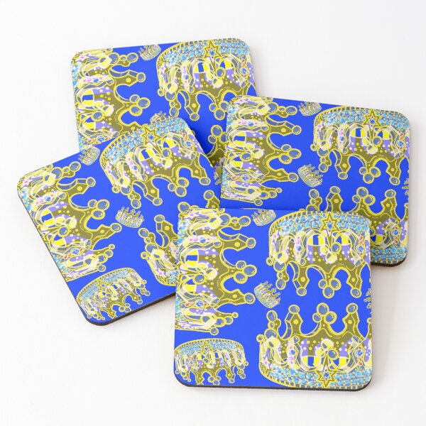 Item preview, QUEENS CROWN BLUE designed and sold by GIVENGRACE.ART.