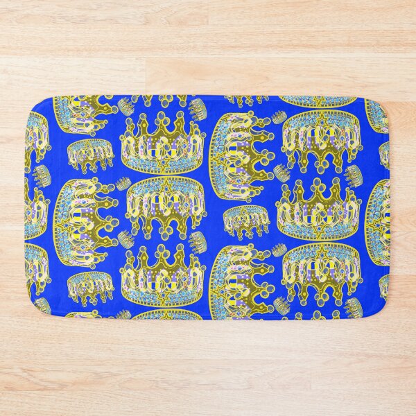 Item preview, QUEENS CROWN BLUE designed and sold by GIVENGRACE.ART.