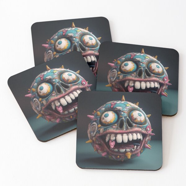 Item preview, Crazy Face Ball, Scary Madball, Nightmare Ball designed and sold by DeRosa3DDesigns.