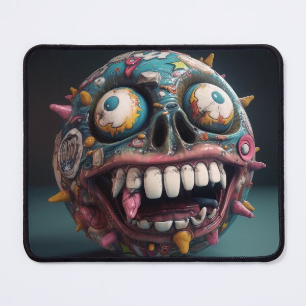 Item preview, Crazy Face Ball, Scary Madball, Nightmare Ball designed and sold by DeRosa3DDesigns.