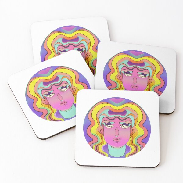 Item preview, Pop Art Fashionista - Colorful Trendy Pop Art - Face Art designed and sold by The Red Nox.