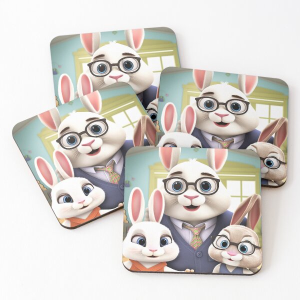 Item preview, This Dad Loves His Triplets A Rabbit's Tale of Fatherhood 1-1 designed and sold by KrazyFantasy.