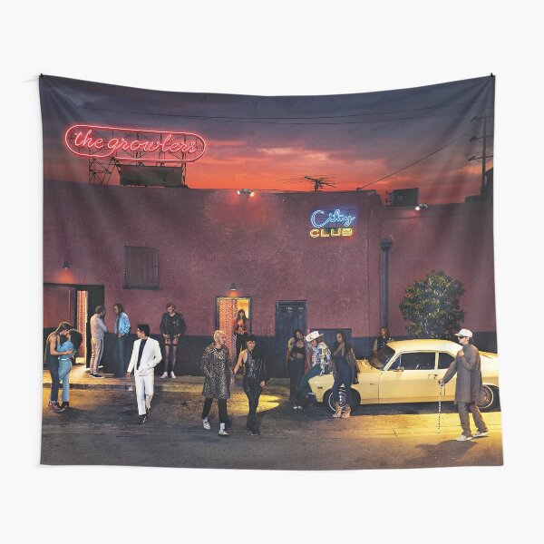 the club tour 2023 growlers masgust" Tapestry for Sale by kBurri | Redbubble