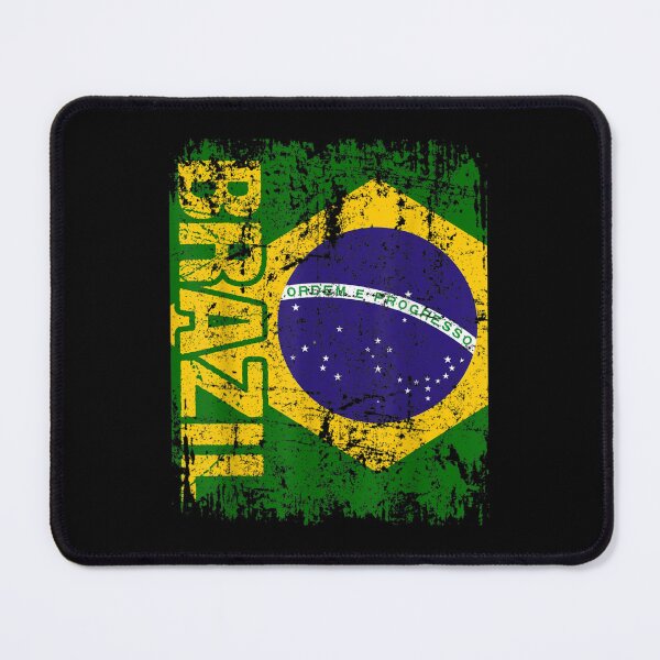 Item preview, brazil brasil flag vintage distressed brazil designed and sold by ZackYanez.
