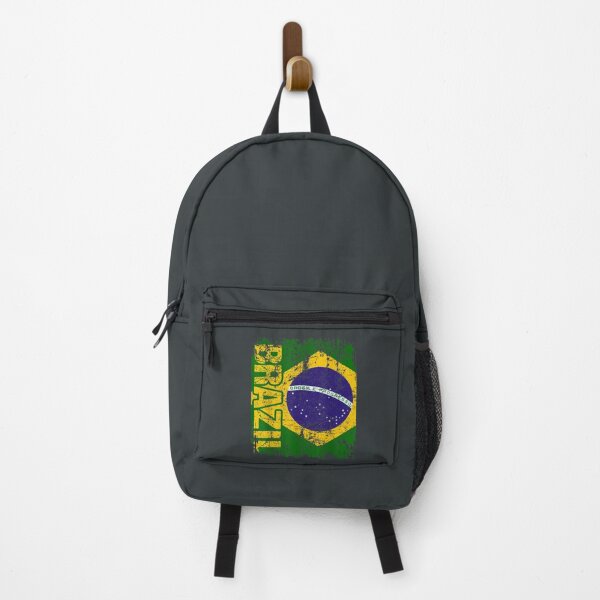 Item preview, brazil brasil flag vintage distressed brazil designed and sold by ZackYanez.
