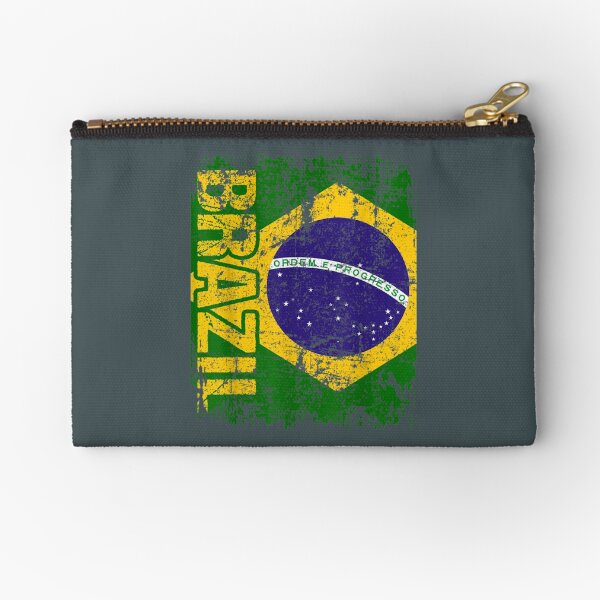 Item preview, brazil brasil flag vintage distressed brazil designed and sold by ZackYanez.