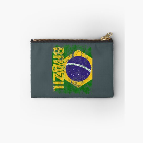Item preview, brazil brasil flag vintage distressed brazil designed and sold by ZackYanez.