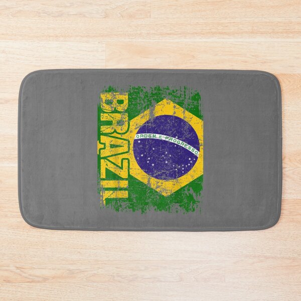 Item preview, brazil brasil flag vintage distressed brazil designed and sold by ZackYanez.