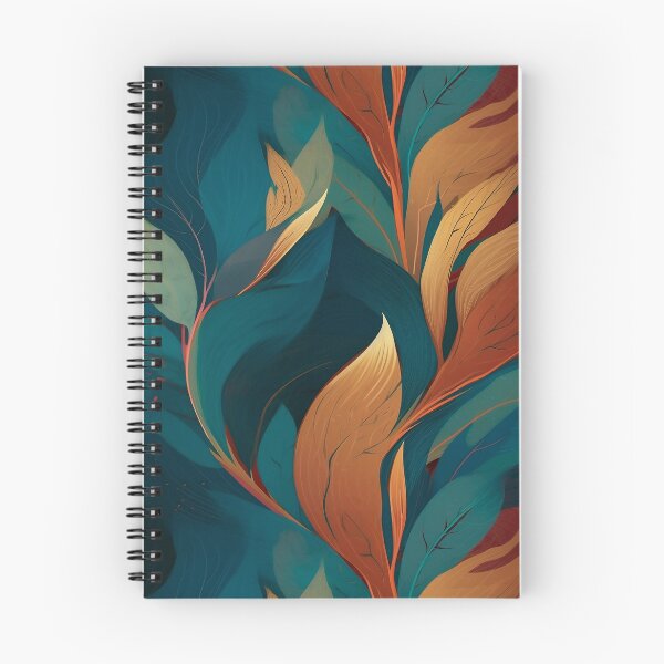 Item preview, Forest blue and grean abstract organic pattern designed and sold by DyliDaily.