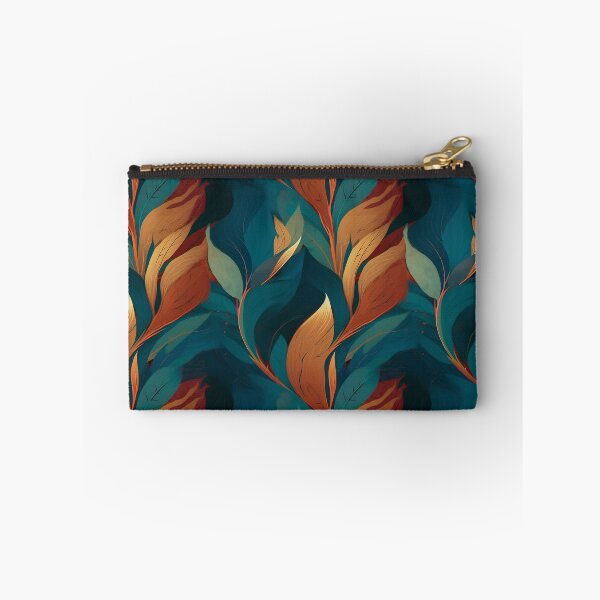 Item preview, Forest blue and grean abstract organic pattern designed and sold by DyliDaily.