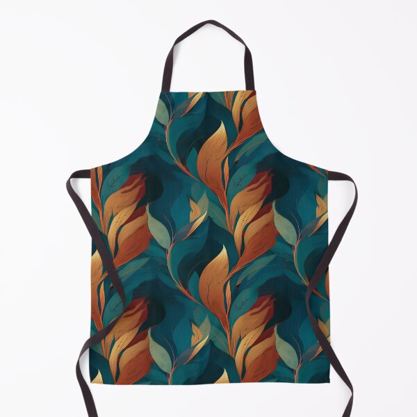 Item preview, Forest blue and grean abstract organic pattern designed and sold by DyliDaily.