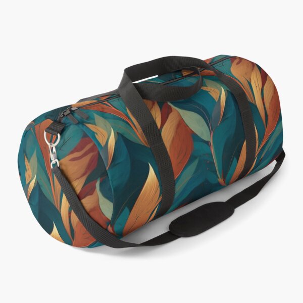 Item preview, Forest blue and grean abstract organic pattern designed and sold by DyliDaily.
