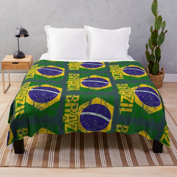 Item preview, brazil brasil flag vintage distressed brazil designed and sold by ZackYanez.