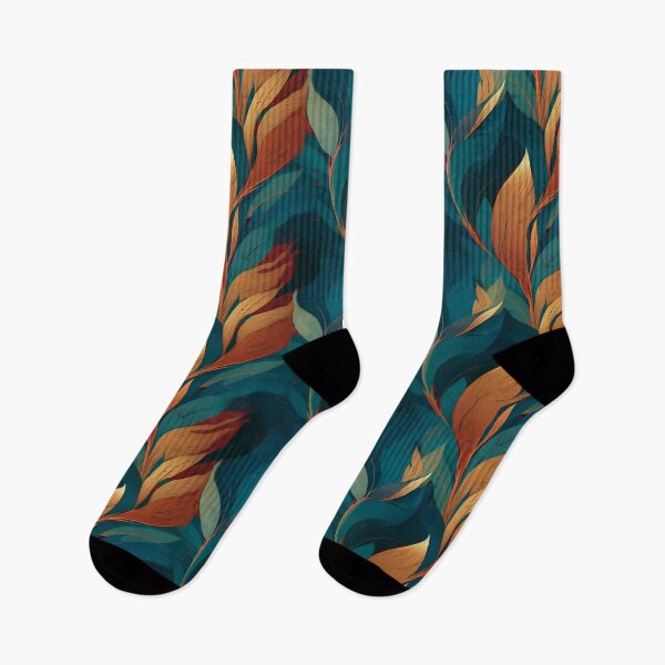 Item preview, Forest blue and grean abstract organic pattern designed and sold by DyliDaily.