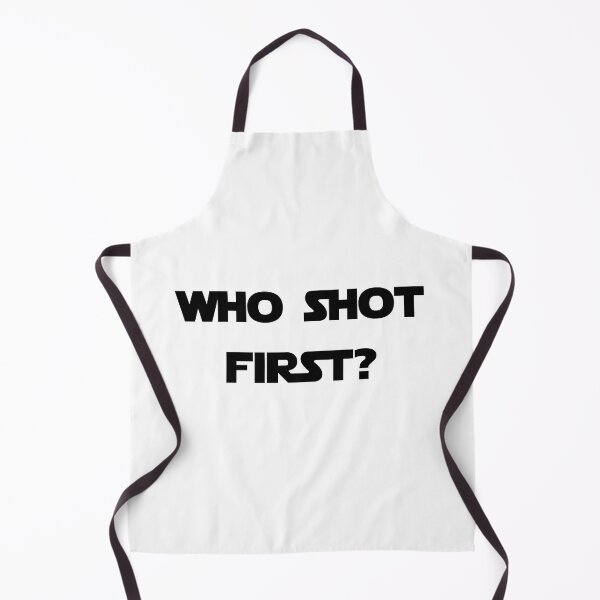 Item preview, Who shot first? designed and sold by WhatTeeFox.