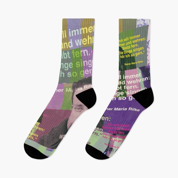 Item preview, Rainer Maria Rilke, I love hearing things sing designed and sold by Mauswohn.
