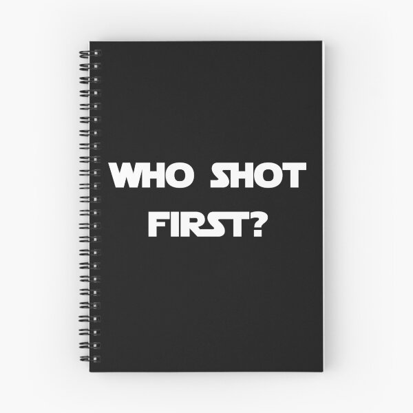 Item preview, Who shot first? designed and sold by WhatTeeFox.