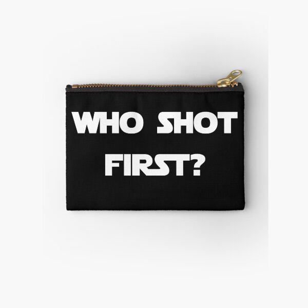 Item preview, Who shot first? designed and sold by WhatTeeFox.