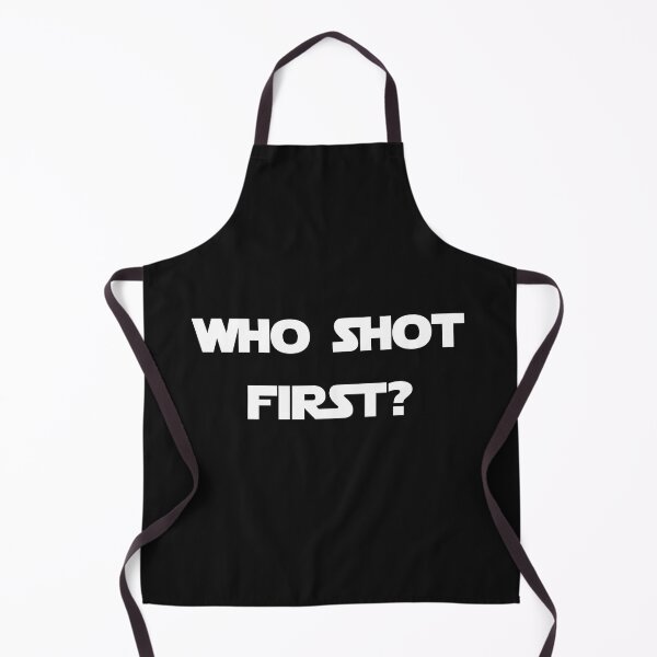 Item preview, Who shot first? designed and sold by WhatTeeFox.