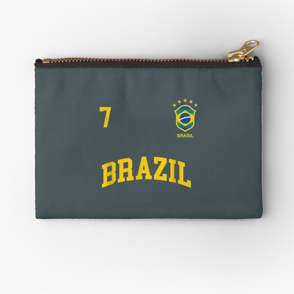 Item preview, brazil t shirt number 7 back brazilian soccer team shirt men designed and sold by ZackYanez.