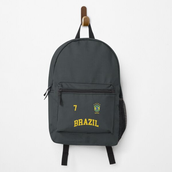 Item preview, brazil t shirt number 7 back brazilian soccer team shirt men designed and sold by ZackYanez.