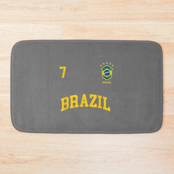 Item preview, brazil t shirt number 7 back brazilian soccer team shirt men designed and sold by ZackYanez.