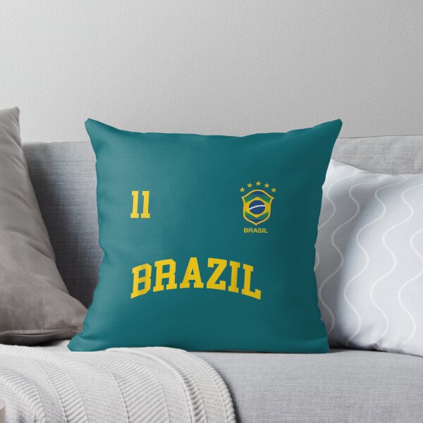 Item preview, number 11 brazilian soccer team sports shirt men designed and sold by ZackYanez.