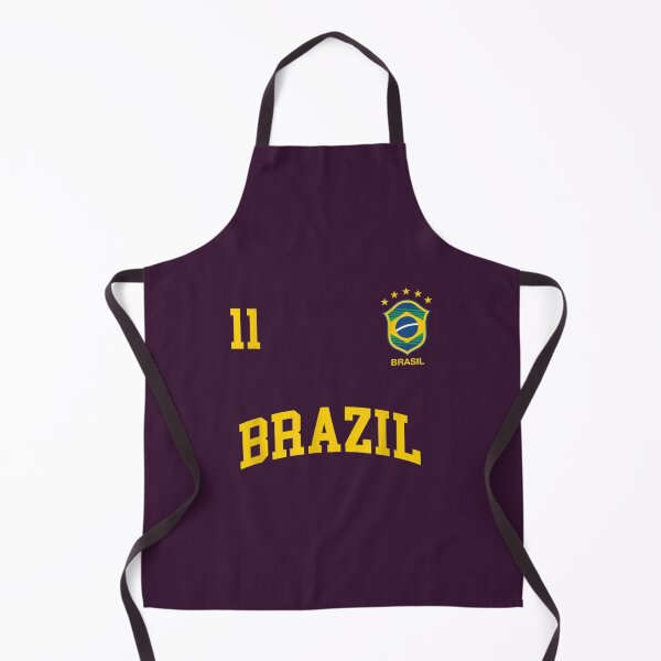 Item preview, number 11 brazilian soccer team sports shirt men designed and sold by ZackYanez.