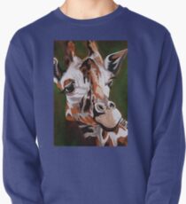 Giraffe, acrylic on canvas Pullover