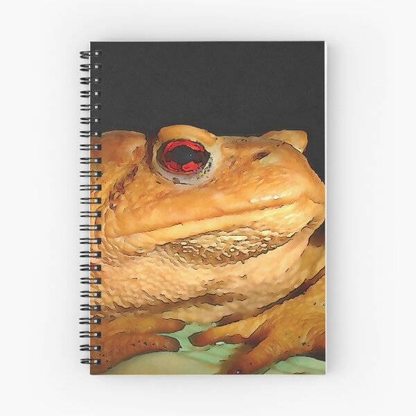 Item preview, Common European Toad Bufo Bufo Black Outline Art designed and sold by taiche.