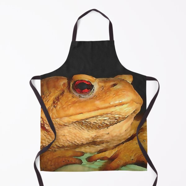 Item preview, Common European Toad Bufo Bufo Black Outline Art designed and sold by taiche.