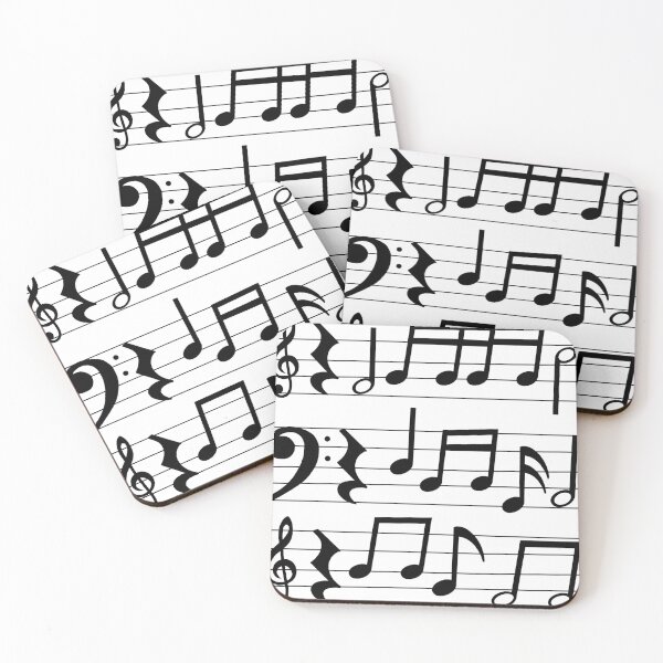 Item preview, Plain music notes designed and sold by awsomepatterns.