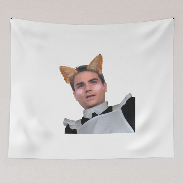 Item preview, catboy maid femboy ben shapiro no text designed and sold by paintedpicayune.