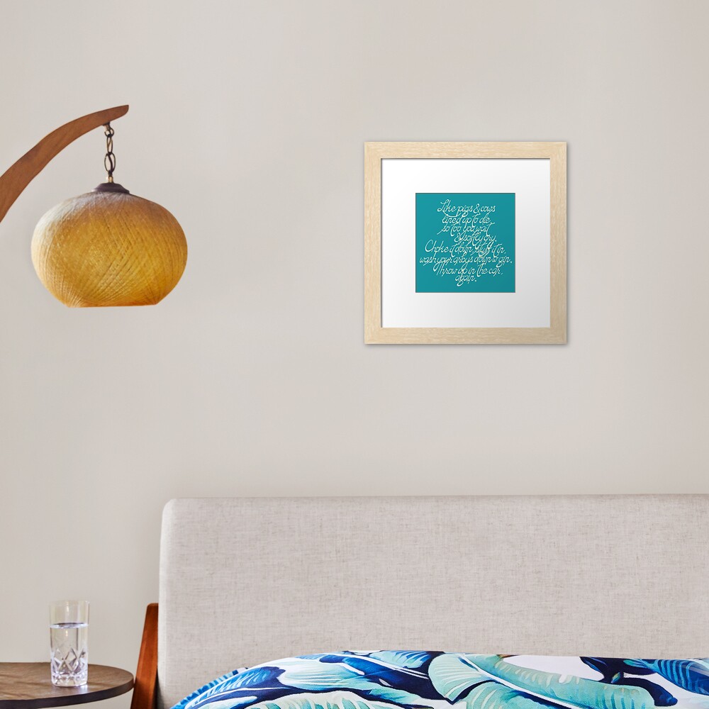 Item preview, Framed Art Print designed and sold by novasofiya.