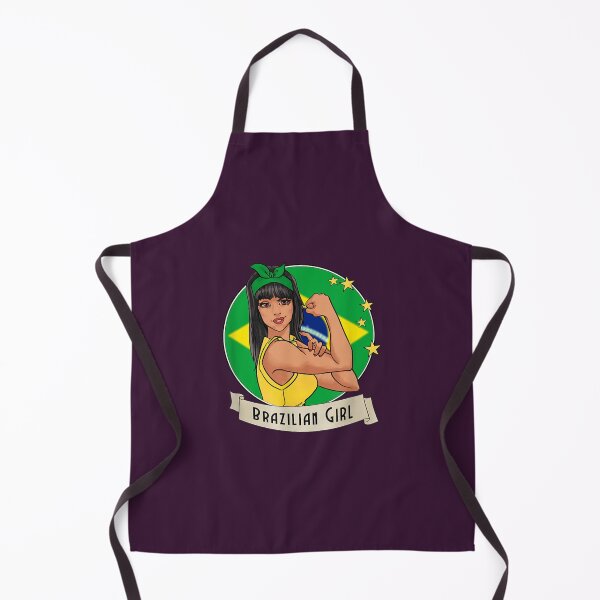Item preview, brazilian girl brazil flag brasil designed and sold by ZackYanez.