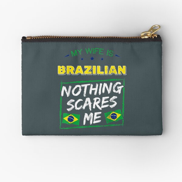 Item preview, my wife is brazilian brazil heritage roots flag pride designed and sold by ZackYanez.