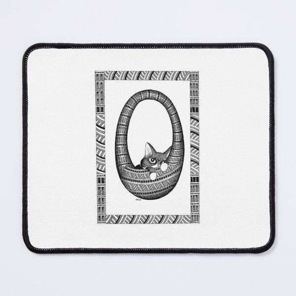 Item preview, Cat Alphabet: letter O designed and sold by gatteria.