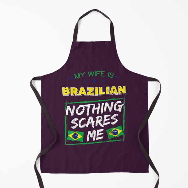 Item preview, my wife is brazilian brazil heritage roots flag pride designed and sold by ZackYanez.