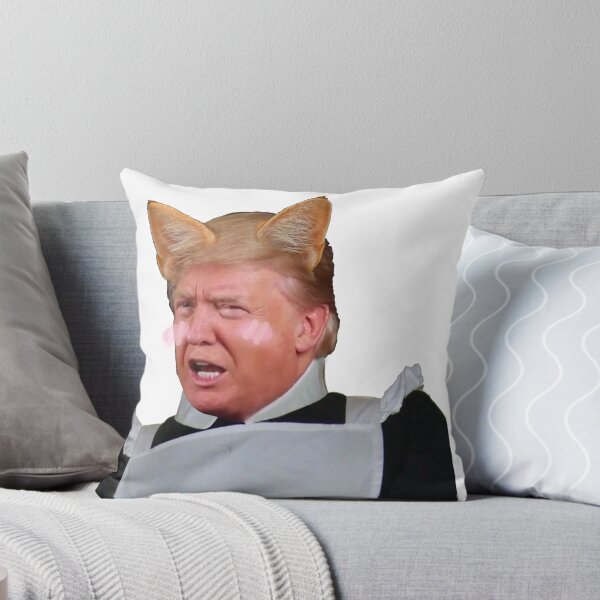 Item preview, catboy maid femboy donald trump no text designed and sold by paintedpicayune.