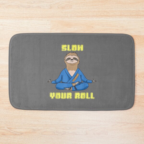 Item preview, jiu jitsu shirts slow your roll sloth mens brazilian designed and sold by ZackYanez.