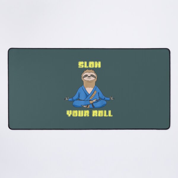Item preview, jiu jitsu shirts slow your roll sloth mens brazilian designed and sold by ZackYanez.